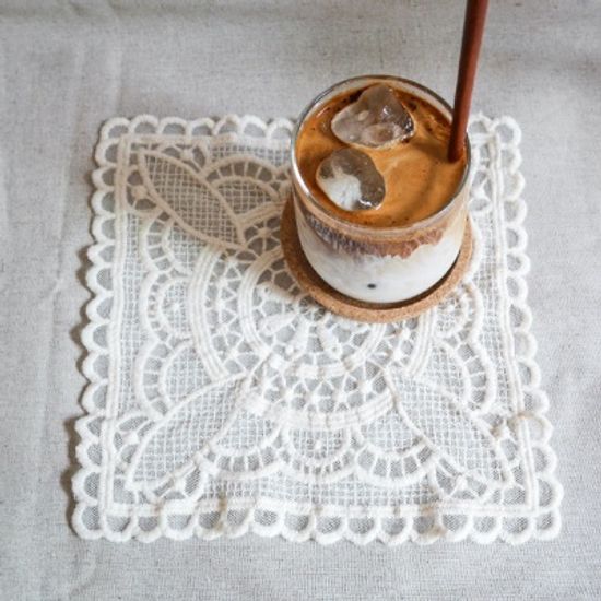 쁘티 사각 테이블 데코