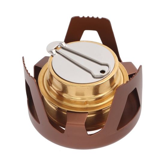 굿캠프 알코올 스토브(브라운) 고체연료 미니화로