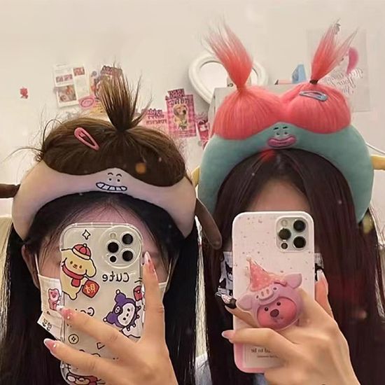어글리 캐릭터 머리띠 우정 셀카 생일 파티 헤어 밴드