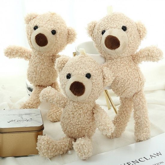 키링 가방펜던트 곰인형 롱다리 곰돌이 인형(20cm)  