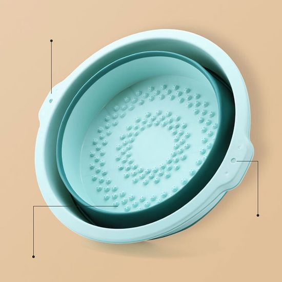 발마사지 접이식 족욕기 발 족욕통 세숫 대야 다라이