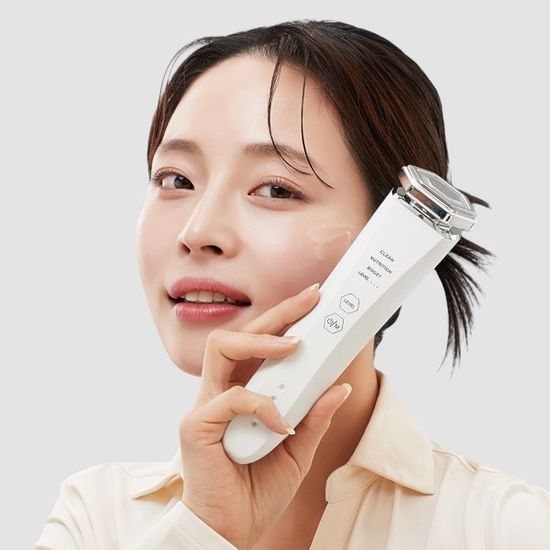펄케어 화이트진 뷰티 디바이스 갈바닉 마사지기