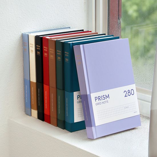 프리즘 280 모눈 양장 노트 (B6, 32절)