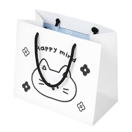 아트박스 흑백냥이 쇼핑백