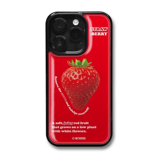 에폭시범퍼 케이스 - 쥬시 딸기(Juicy Strawberry)