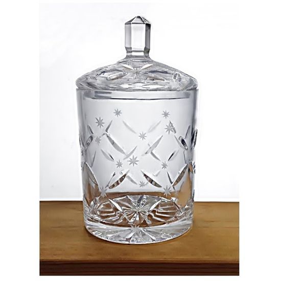 24%PbO MIRA 크리스탈 핸메이드 뚜껑캔디박스(1세트)