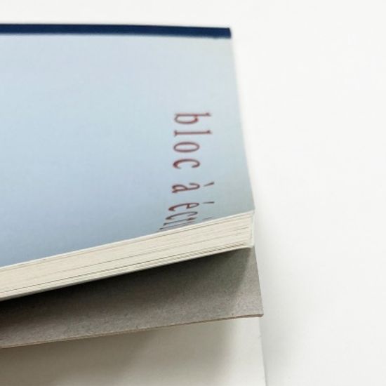 NOTE PAD A5 ver VINTAGE BLUE 아이디어 무지노트
