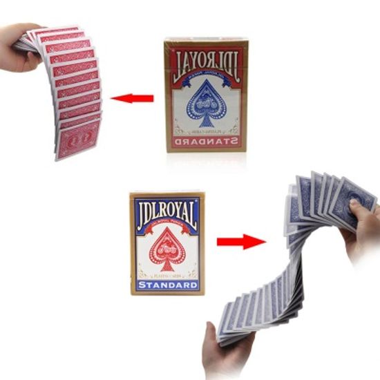 매직 트릭 트럼프 카드 포커 놀이 게임 마술도구 소품