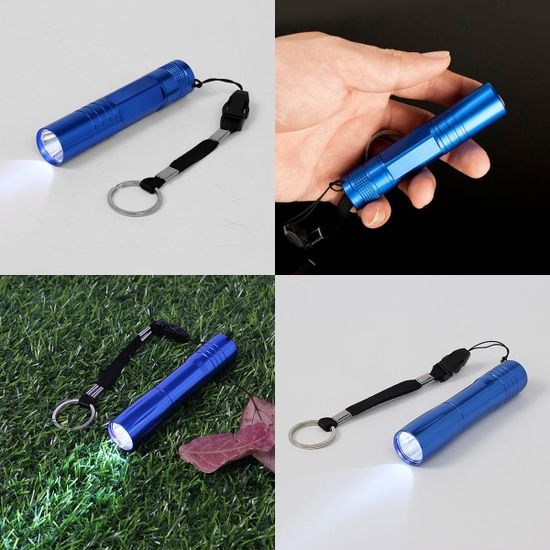 LED 라이트 휴대용 후레쉬(블루) (2type)