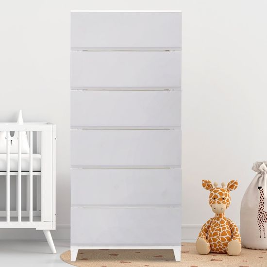 보노 심플리 550 플라스틱 서랍장 6단 와이드형