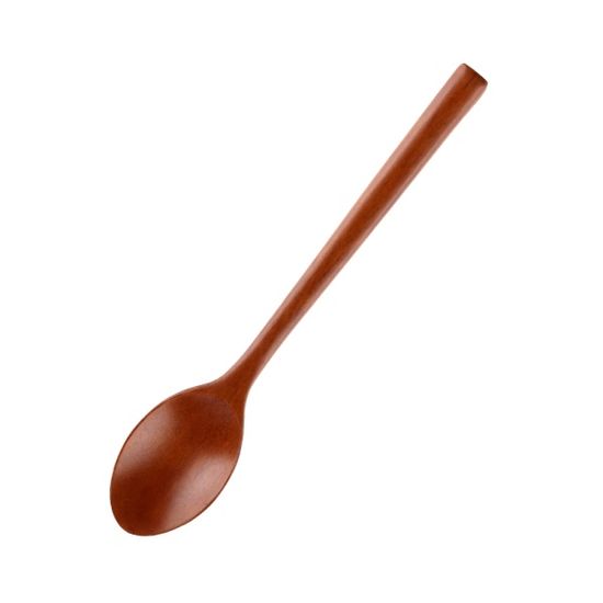 옻칠 대추나무 타원티스푼(소) 16cm