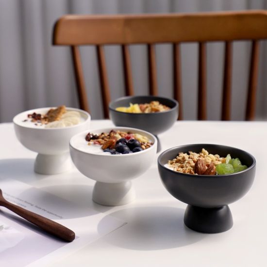 브리스터 도자기 요거트 컵 세트 2p 2color 택1