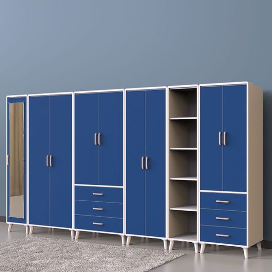 플랫 원룸 미니 이불 400 600 800 옷장세트 (착불)