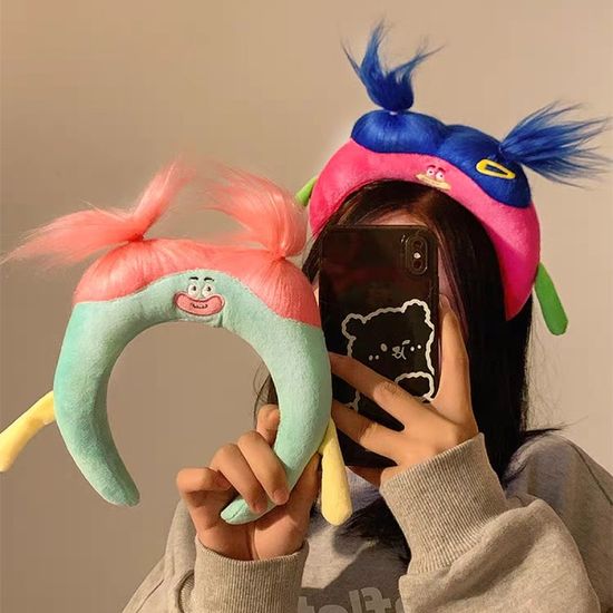 어글리 캐릭터 머리띠 우정 셀카 생일 파티 헤어 밴드