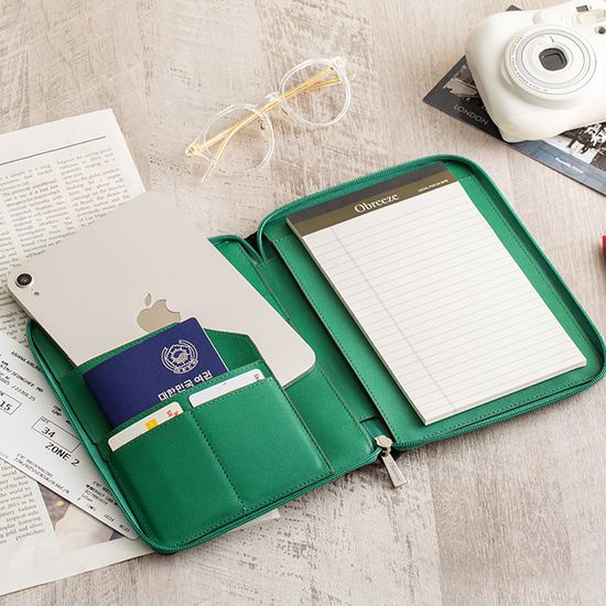 [교보x오브리즈] 지퍼형 줄라이메모패드+속지SET