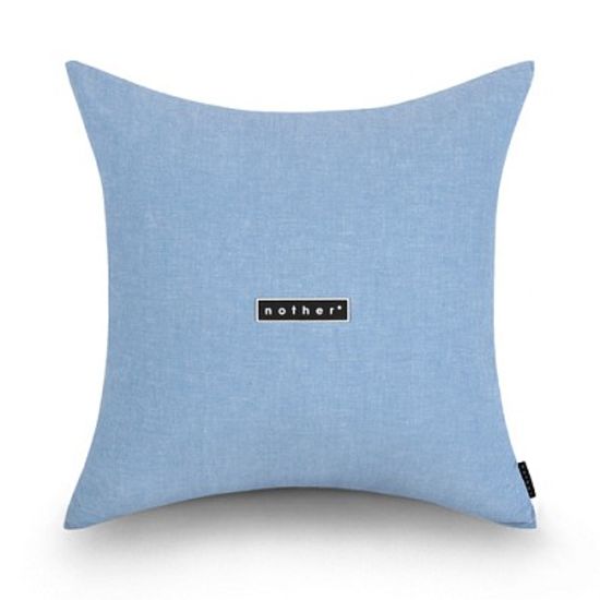 nother Washed Chambray Pillow (Sky Blue) / 나더 샴브레이 필로우 쿠션 (스카이블루)