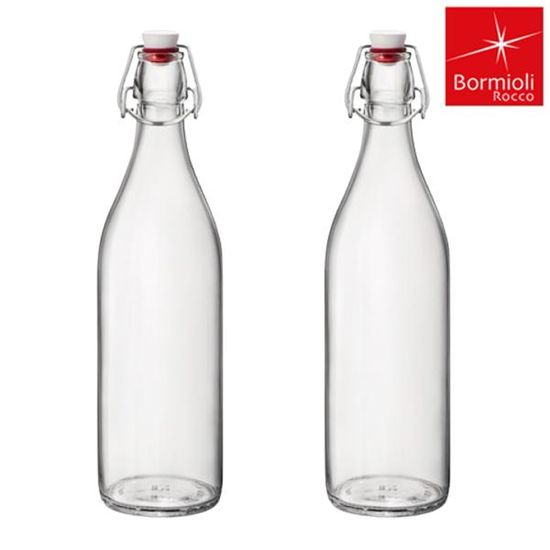 보르미올리 원형 유리 보틀병 1000ml 2개 더치커피병