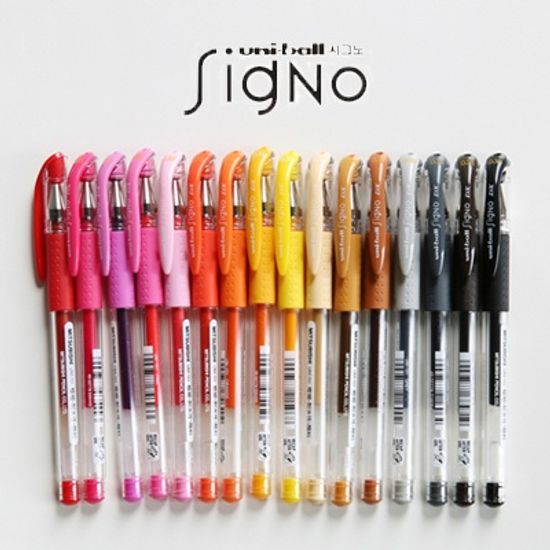 유니볼 시그노DX 중성펜/UM-151(0.38) - 신상칼라추가