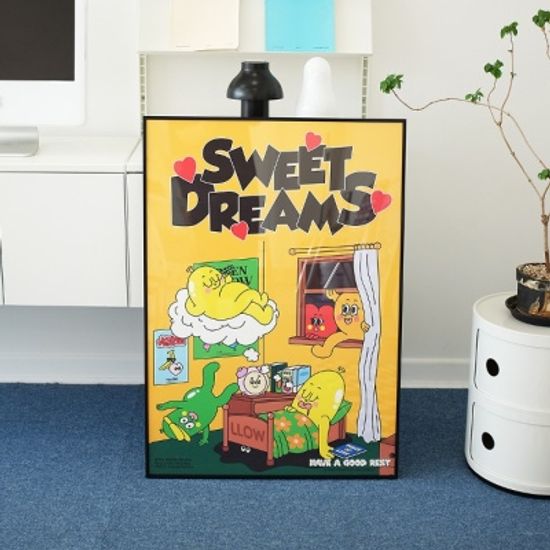 GR 스윗드림 컬러 일러스트 포스터 A1 ,A2