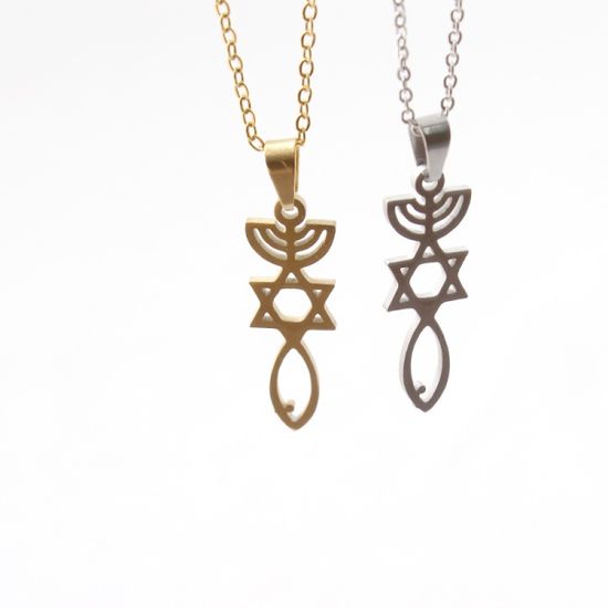 Jewelry 목걸이_Covenant(메노라,다윗별,익투스)