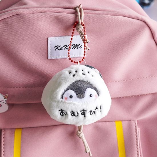 주먹밥 행운펭귄 키링 열쇠고리 자동차 키링