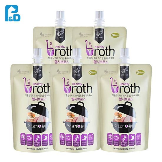 풍부한맛 고양이 황태수분 오리육수x5(W6DD2E6)