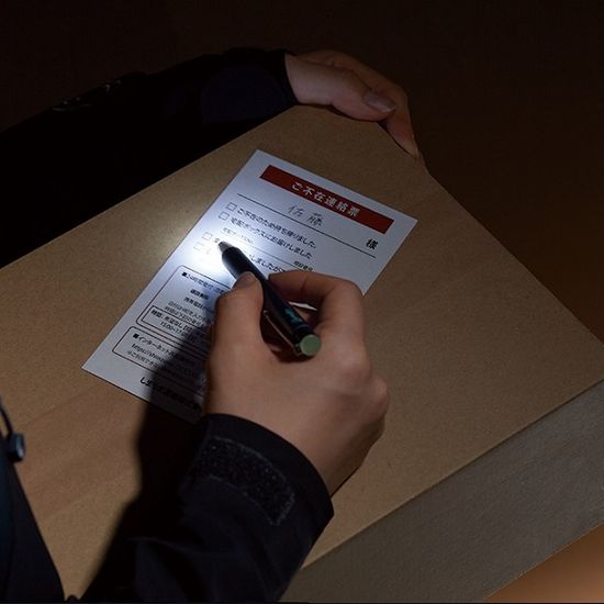 제브라 LED 라이트 0.7mm 유성볼펜 Lightwrite P-BA96