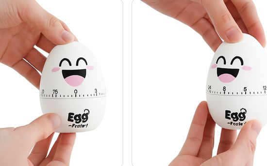 계란모양 뽀모도로 구글 타이머 시계 포모도로 행운