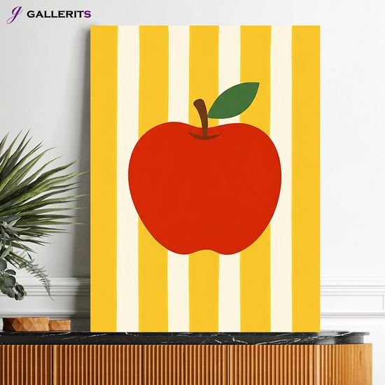 과즙 사과 그림 인테리어 액자 거실 주방 현관 카페