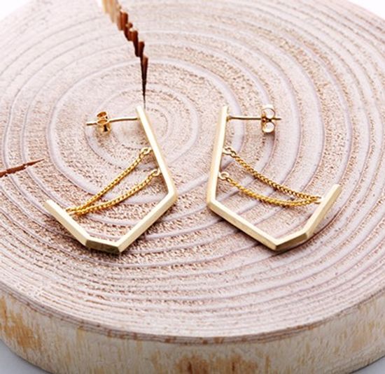 YL-Polygon earrings