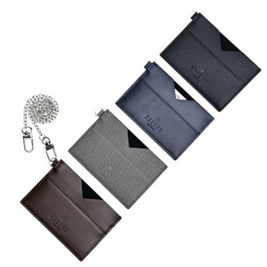 익스큐브 V1 카드지갑 메탈명함케이스 고급체인세트