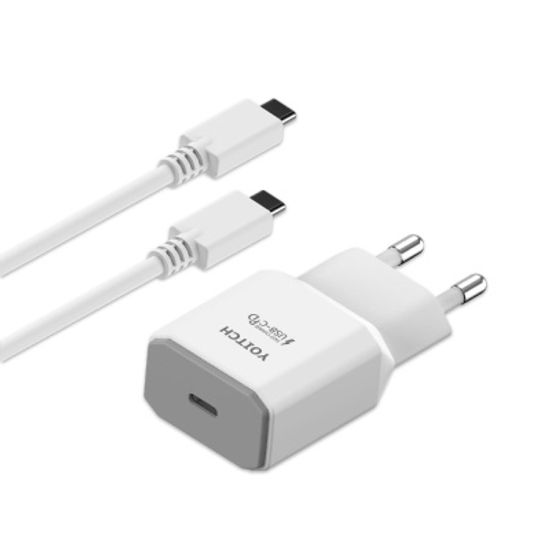 Q라인 USB C 타입 PD 18W 고속 충전기 C타입 케이블 