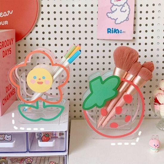 귀염뽀짝 아크릴 펜홀더 펜꽂이 연필꽂이 13TYPE