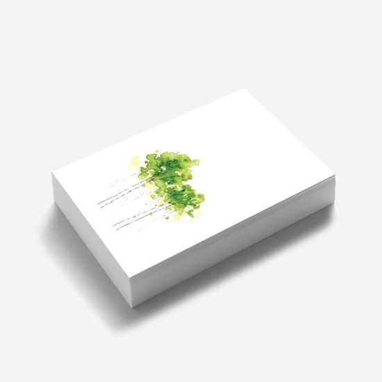 [앳원스]캘리그라피 플라워 수채화 무지엽서 vol-3