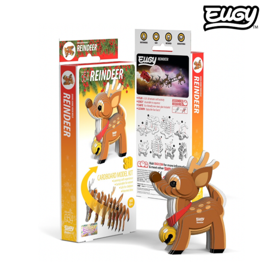 유기(Eugy) 3D퍼즐 Reindeer 순록 054