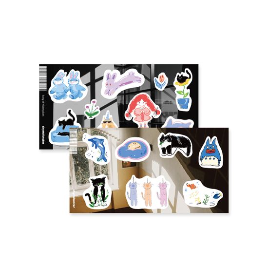 Drawing Sticker 데일리 리무버블 스티커