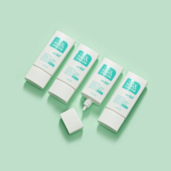 리르 톤 앤 선 크림-UV 블루라이트 차단&톤업 선케어
