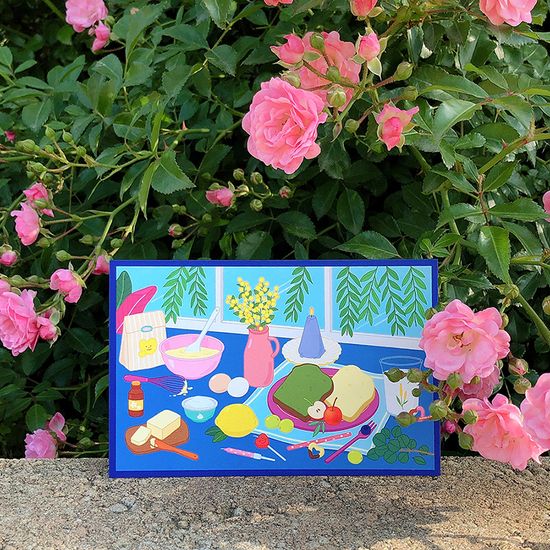 홈베이킹_파운드 케이크 / 엽서