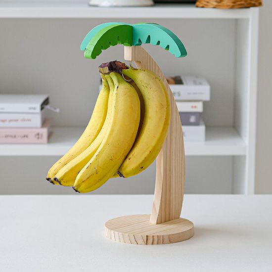 우드 바나나걸이 거치대 주방 인테리어 소품
