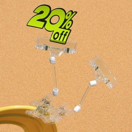 상품 상세설명,가격표시는 POP 카드클립으로-Union PLUS 쇼클립 집게(대)클립(50봉) 2개입 4025