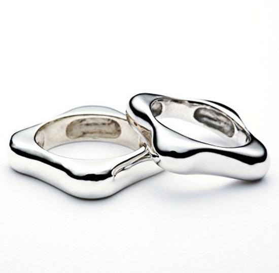 square silver ring (RTS004A)