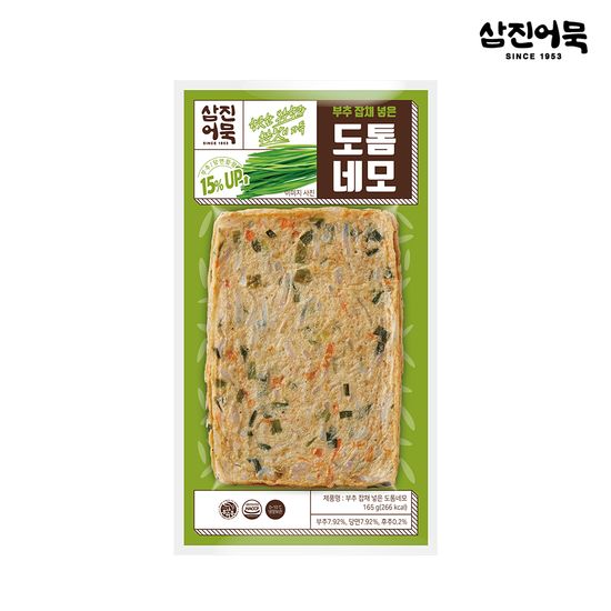 [삼진어묵] 부추 잡채 넣은 도톰네모