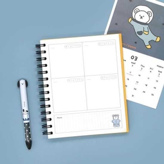 핑크풋 꼬망플래너