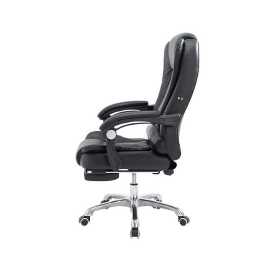 컴퓨터 사무실 게이밍 보스 침대형 PU 가죽 안마 의자