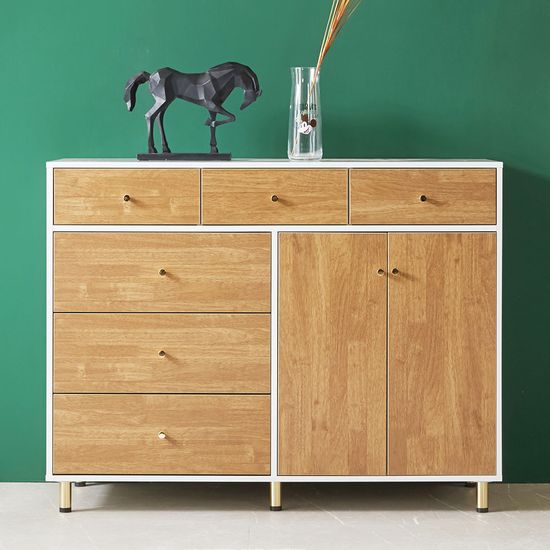 홈런 1200 4단 빅 와이드 서랍장 (착불)