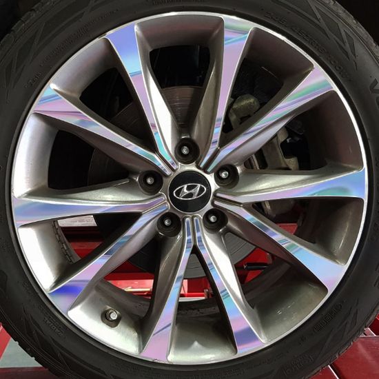 홀로그램 휠스티커 그랜저HG 18인치(15년형)