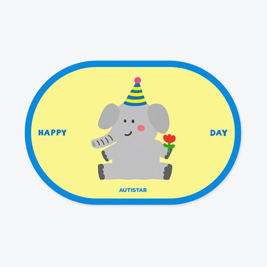 FIRST STEP 4세대 규조토 발매트 - ELEPHANT