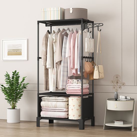 커튼 시스템 스탠드 옷걸이 행거 선반 이동식 헹거