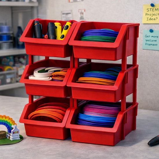 워크박스 부품정리함 6P 공구함 부품상자 DIY 수납