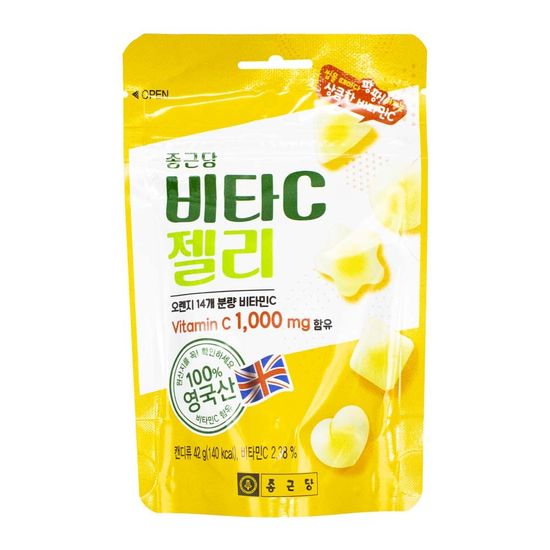 종근당 비타민젤리 오렌지 1봉 비타민C